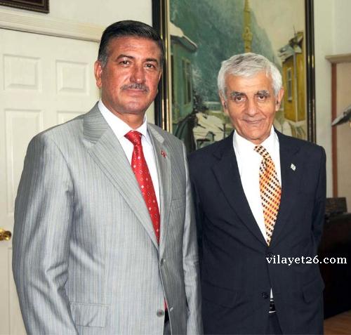 İsrail'in Büyükelçisi Levy, Başkan Kaptan'ı ziyaret etti