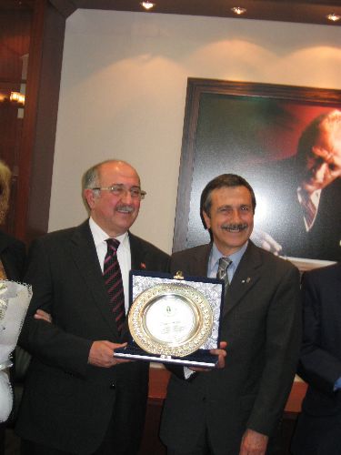 Ahmet Ataç, görevi Tacettin Sarıoğlu'ndan teslim aldı.