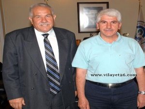 Belçika ESDER Başkanı Abdullah Yiğit, Burhan Sakallı'ya ziyaret etti.