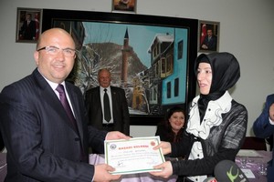 Afyonkarahisarlı hanımlar hünerlerini sergiledi.