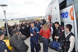 Lider Trabzonspor Eskişehir’e geldi.