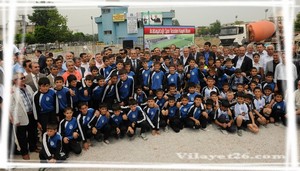 Bursa'da Arabayatağı Spor Tesisleri’nin temeli atıldı.