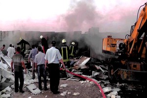 Hurdalıkta çıkan yangın büyük panik yaşattı