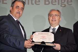 Bursa Emniyet Müdürlüğü'ne kalite belgesi verildi.