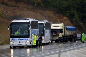 Bursa’ya gelen araçlarda kontroller sıkılaştırıldı