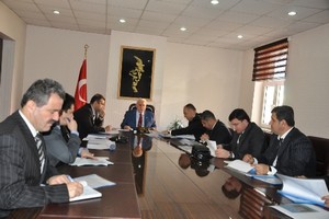 KÖYDES projeleri, valilikte yapılan toplantıda ele alındı
