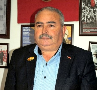 Gaziler Derneği başkanlığına Kayar getirildi.