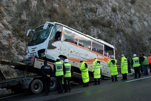 TÜBİTAK'ın servis aracı kaza yaptı