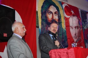 Türkiye'de ve dünyada Alevilik konferansında birlik ve beraberlik mesajları.