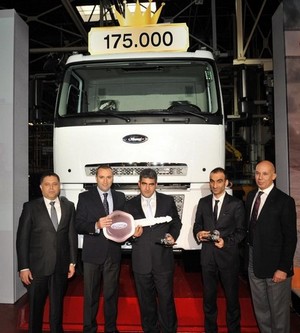 Otosan 175.000’inci Ford Cargo kamyonu, teslim etti.