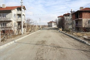 Şuhut’un yolları parkeyle döşendi
