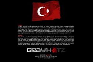 Türk hackerler, tasarıyı hazırlayan Fransız vekilin sitesini çökertti