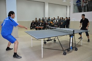 Adıyaman Üniversitesi'nde düzenlenen Masa Tenisi Turnuvası sona erdi