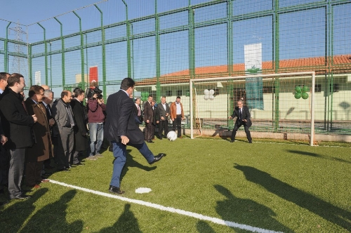Alaşar Spor Tesisi, hizmete açıldı