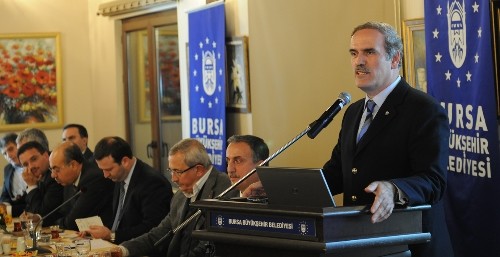Büyükşehir Belediye Başkanı Altepe, Osmangazili muhtarlarla buluştu