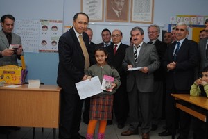 Tepebaşı'nda karne sevinci