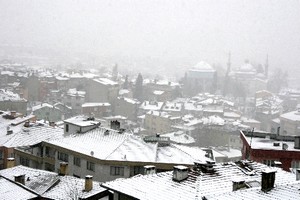 Bursa beyaza büründü