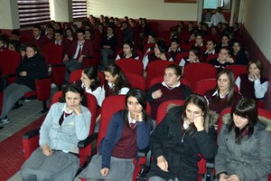 Öğrencilere verem ve karbonmonoksit anlatıldı