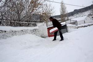 Kars'ta 208 köy yolu ulaşıma kapalı