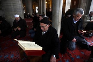 Mevlit Kandili’nde camiler doldu taştı