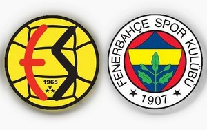 Eskişehirspor: 1 - Fenerbahçe: 0 (İlk yarı)