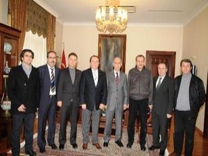 Bursa Valisi Şahabettin Harput, BEKSİAD üyelerini kabul etti