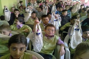 Öğrencilere, naylon yerine file kullanma alışkanılğı kazandırılacak