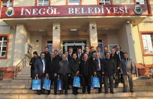 Almanya’daki Türk iş adamları, İnegöl’de