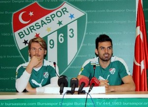 Bursasporlu futbolcuların hedefi Avrupa
