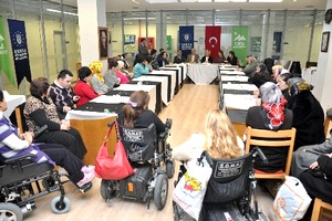 Engellilere takı tasarım kursu