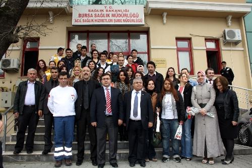 İl Sağlık Müdürü Akan: Bursa 112 acil servisi Avrupa standartlarına ulaştı