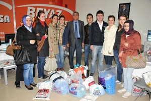 AKÜ öğrencileri 10 bin mavi kapak topladı