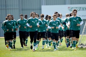 Bursaspor, yarı final için İstanbul’a gitti