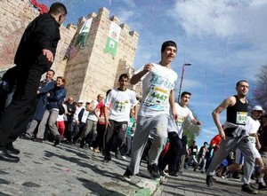 Bursa’da Tarihi Kent Koşusu yapıldı