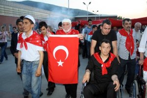 Askerlik hayali 85 yaşında gerçek oldu