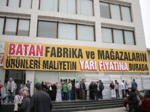 ‘Batan’ fabrikaların malları kapanın elinde kaldı
