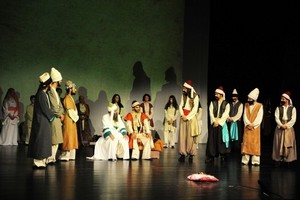 Osmanlı'nın kuruluş destanı Osmangazi'de sahnelendi