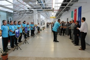 Orkestrada mezuniyet sevinci