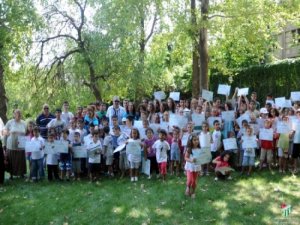 Yüzme okulu sertifikaları verildi