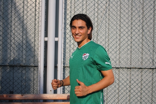 Murat Yıldırım, Bursaspor'da ilk antrenmanına çıktı