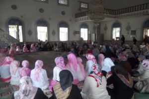 Keles Merkez Kuran Kursu öğrencilerinin hatim heyecanı