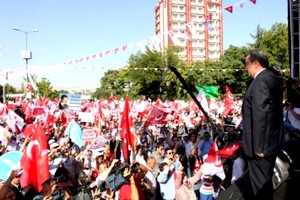 BBP Tandoğan'da "Teröre Karşı Birlik" mitingi düzenledi.