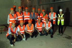 İnşaat mühendisleri Marmaray’a teknik gezi düzenledi.