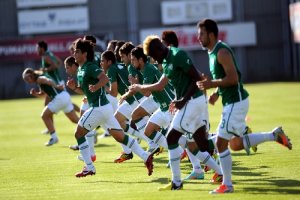 Bursaspor, Gaziantepspor hazırlıklarını sürdürdü