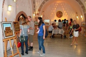 Avrupalı eğitimciler hamamda kültür sergisi görünce şaşırdı