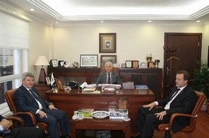 Gülsar’dan Mudanya Belediye Başkanı Aktürk’e ziyaret