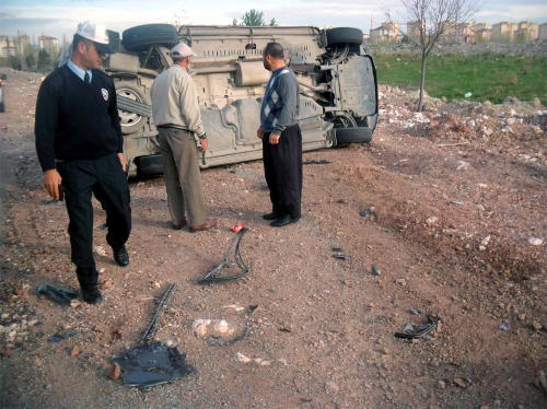 Kütahya'da trafik kazası