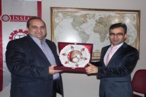 İnegöl Cumhuriyet Başsavcısı Mehmet Özel, İNSİAD'ı ziyaret etti