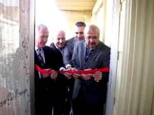 Dinar kız öğrenci yurdu törenle açıldı