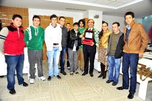 Taraftarlardan Başkan Keskin'e teşekkür ziyareti